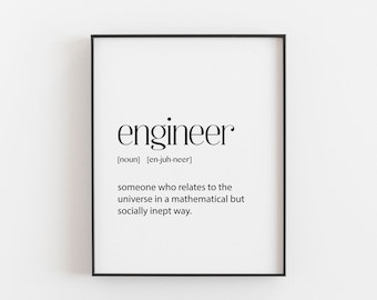 Ingenjörskonst, ingenjörsdefinition, ingenjörspresent, ingenjörspresent, examensingenjörspresent, ingenjörsdekor, present till ingenjörsfödelsedag