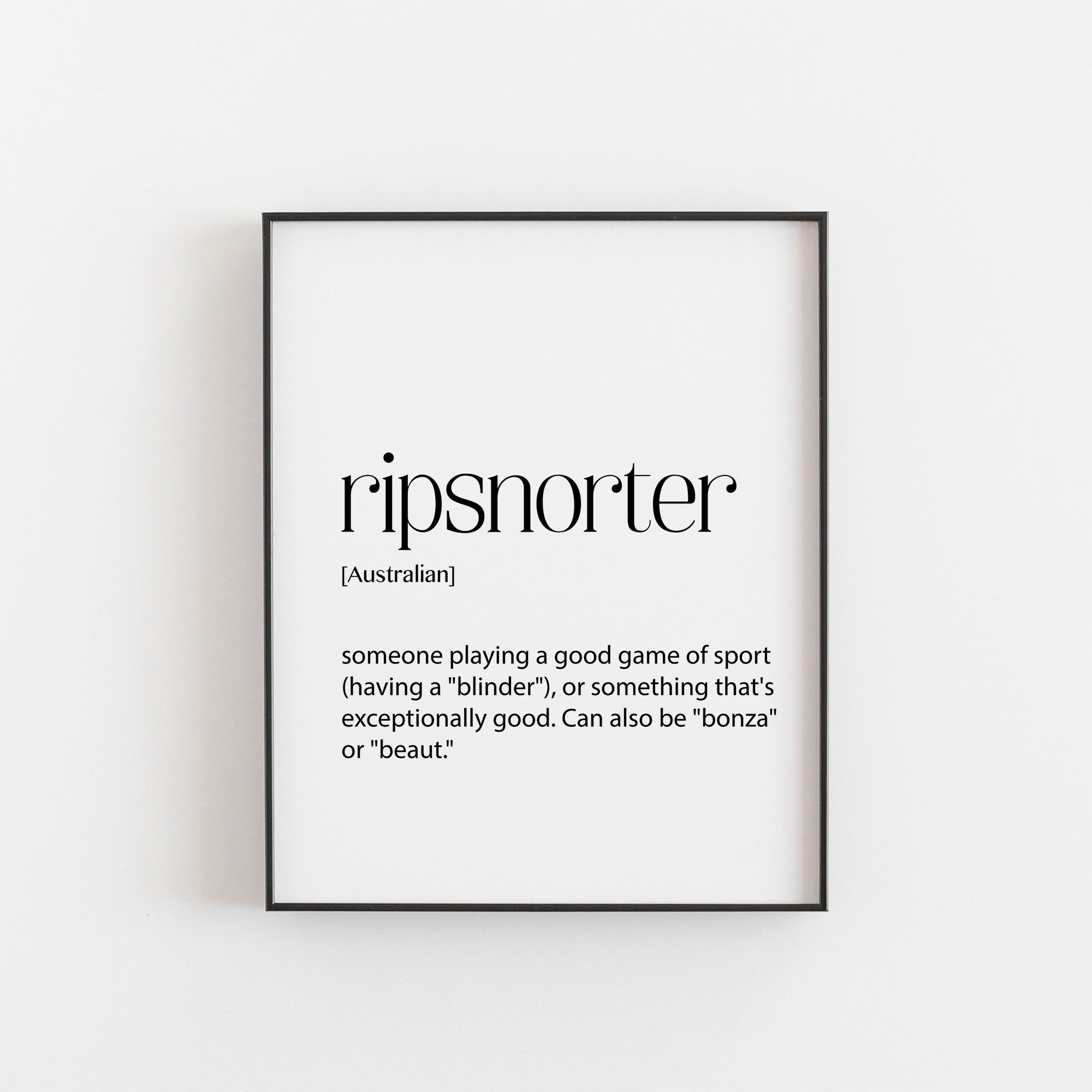 Australian Ripsnorter Definition Quotes Etsy