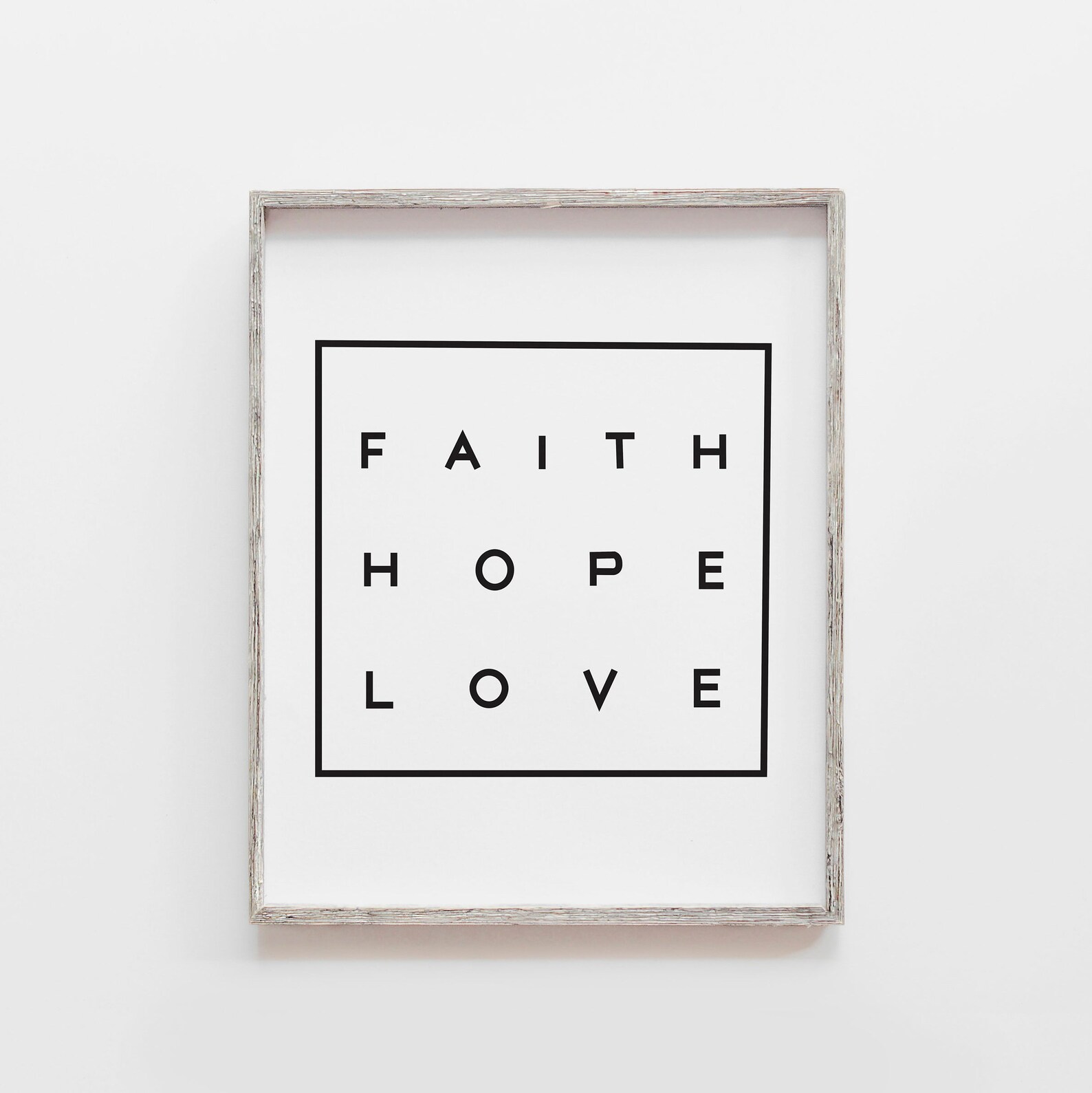 Faith Print Faith Gift Faith Wall Art Faith Poster Faith Etsy