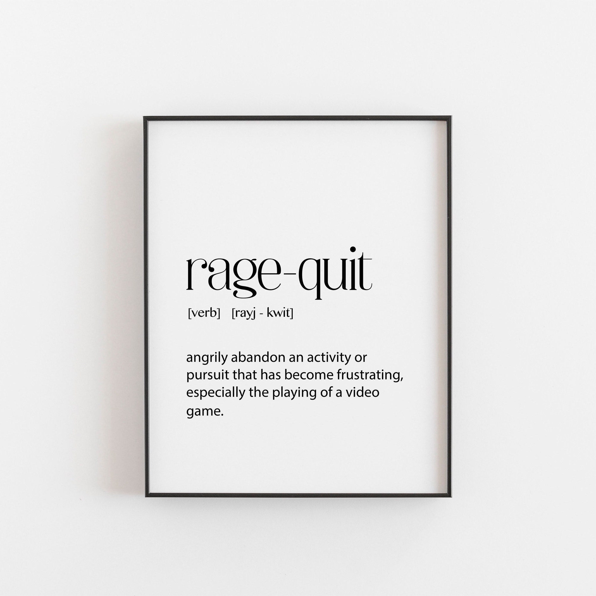 The Psychology of Rage Quitting - Psychology and Video Games