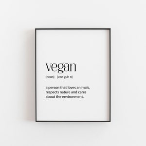 Vegan Geschenk, Vegan Weihnachtsgeschenk, Digital Download - Vegan Download - Vegan Freund Weihnachtsgeschenk oder Strumpffüller - Vegan Poster, Vegan