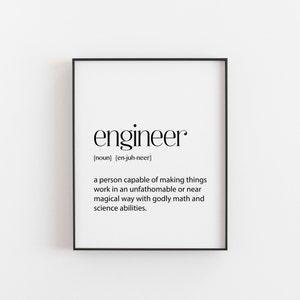 Techniker Wandkunst, Techniker Geschenke, Mechaniker Geschenke, Techniker Definition Druck, Techniker Wand druckbar, lustiges Techniker Geschenk