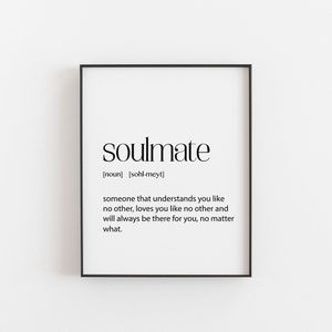 Soulmate Gift, Soulmate Birthday Gift, Best Friend Gift, Cheap Gift for Best Friend, Gift for Best Friend, Soulmate Birthday Gift, Bestie