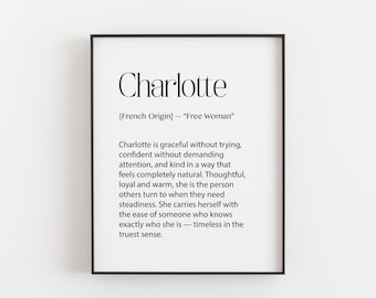 Kelly Name Print, Irish Name Definition Gift, Personalised Name Wall Art, Birthday Gift for Her, Black White Name Print, Kelly Gift