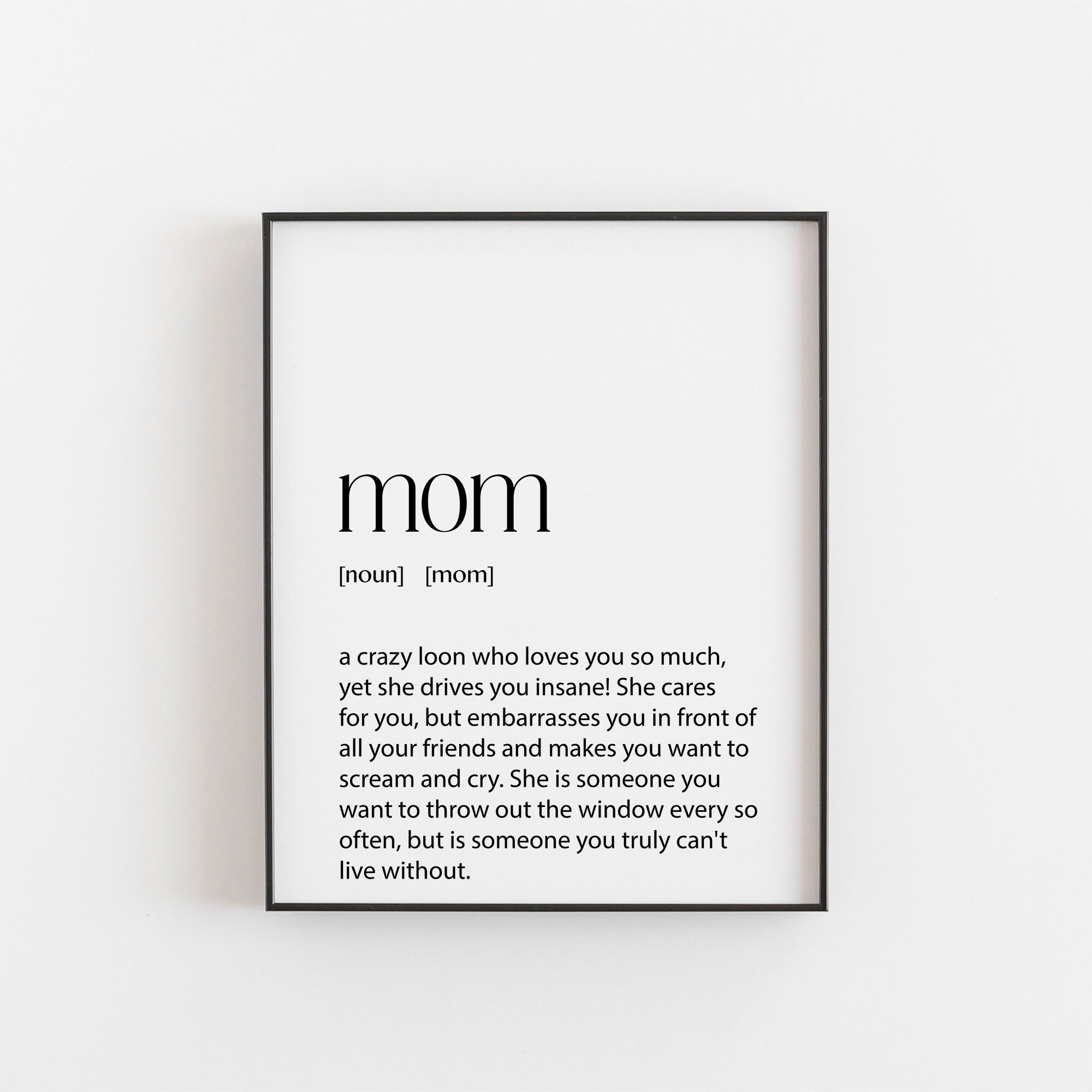 Mom Definition Mom Gift Funny Mom Gift Mom Birthday Gift - Etsy Hong Kong Mom Definition Mom Gift Funny Mom Gift Mom Birthday Gift - Etsy Hong Kong