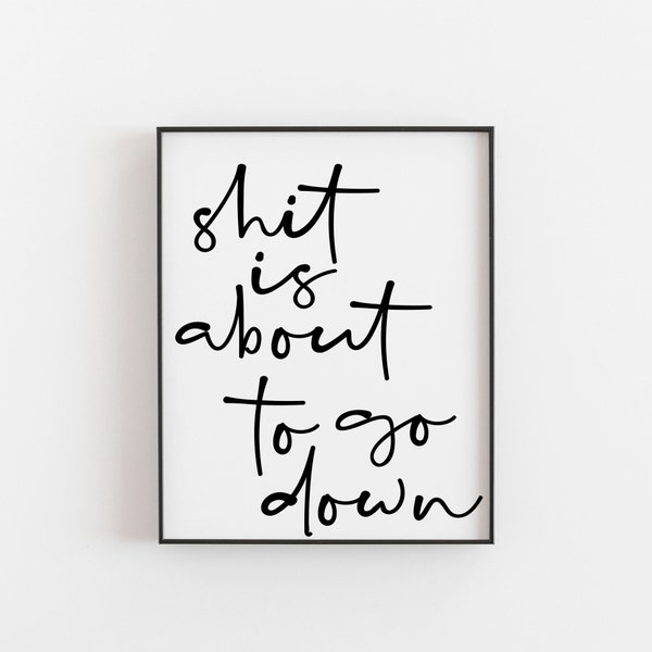 Funny Bathroom Art Etsy UK