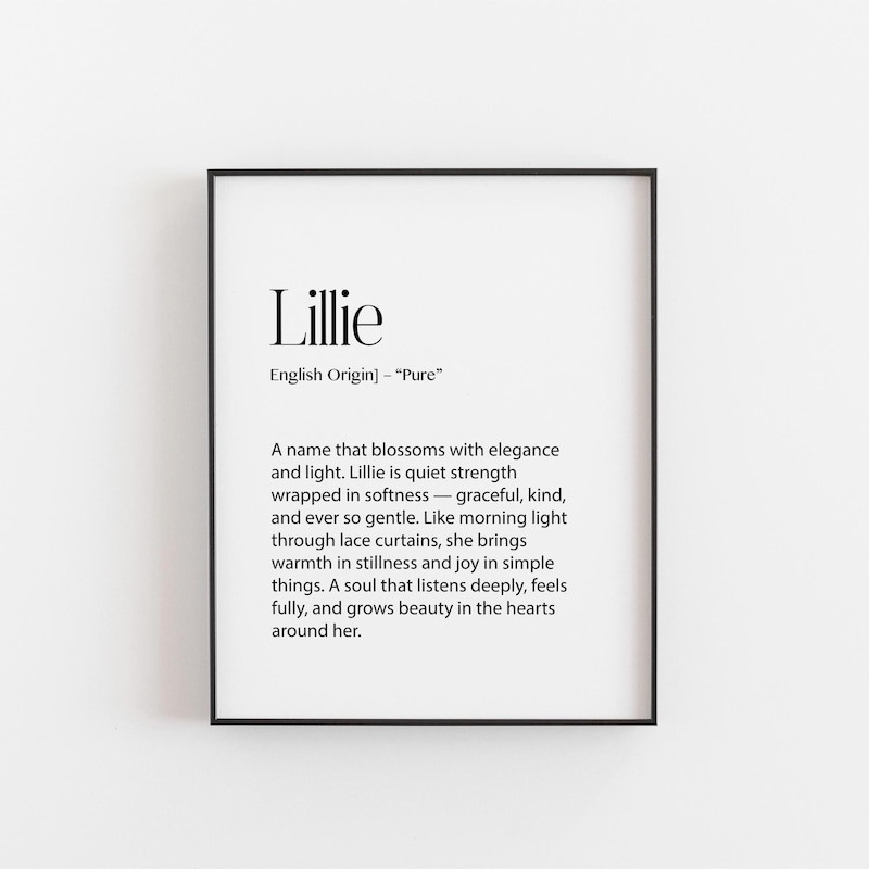 Name a Little Agency Nadia Johnson - Etsy Canada