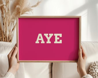 Scottish Word Prints