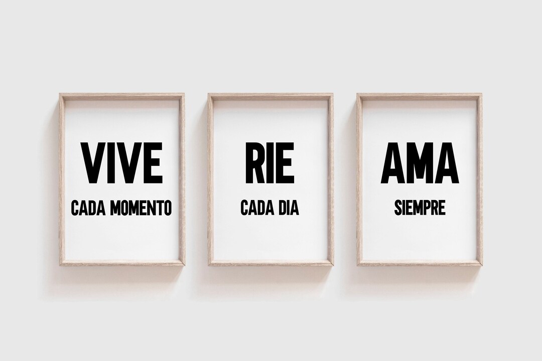 Set of 3 Wall Art. Spanish Wall Art, Spanish Art, Spanish Decor