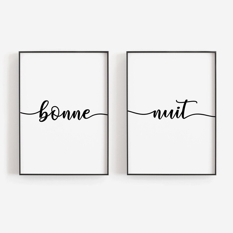 Bonne Nuit - Etsy