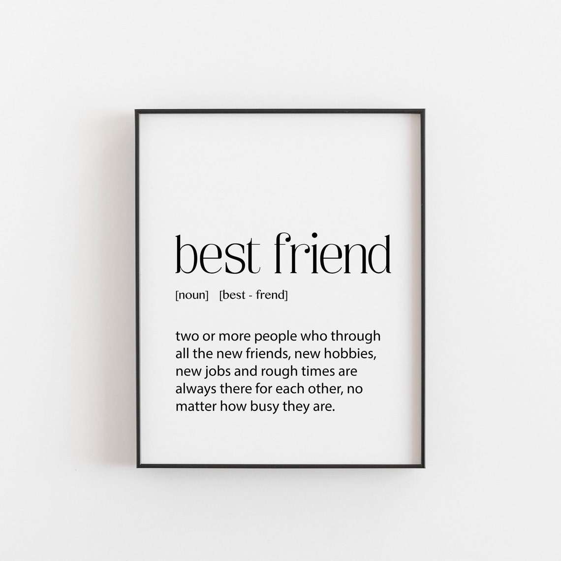Best Friend Gift Best Friend Birthday Gift Best Friend - Etsy UK