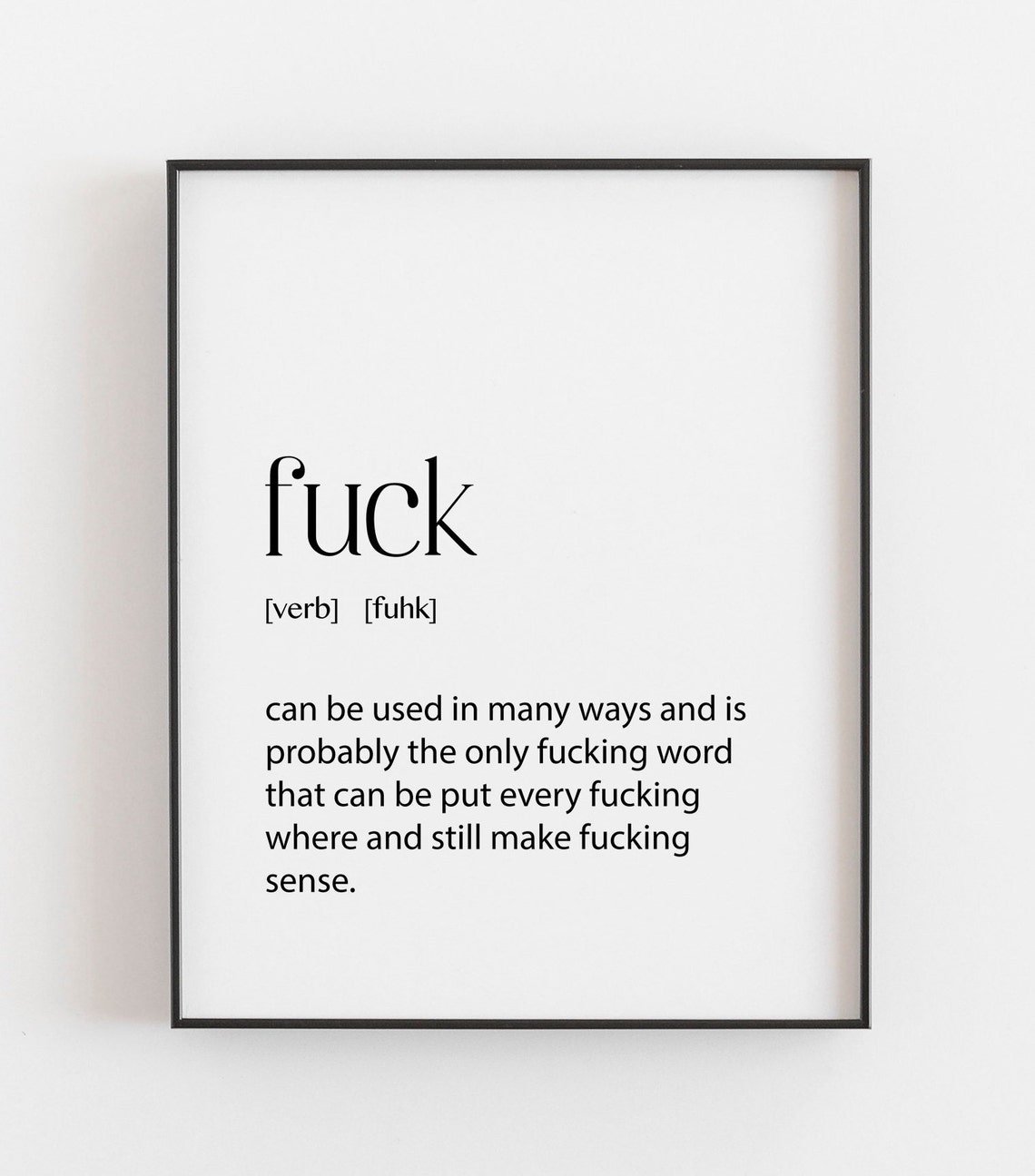 Fuck Definition Print Poster Quote Fuck Printable Download Etsy UK fuck-definition-print-poster-quote-fuck-printable-download-etsy-uk