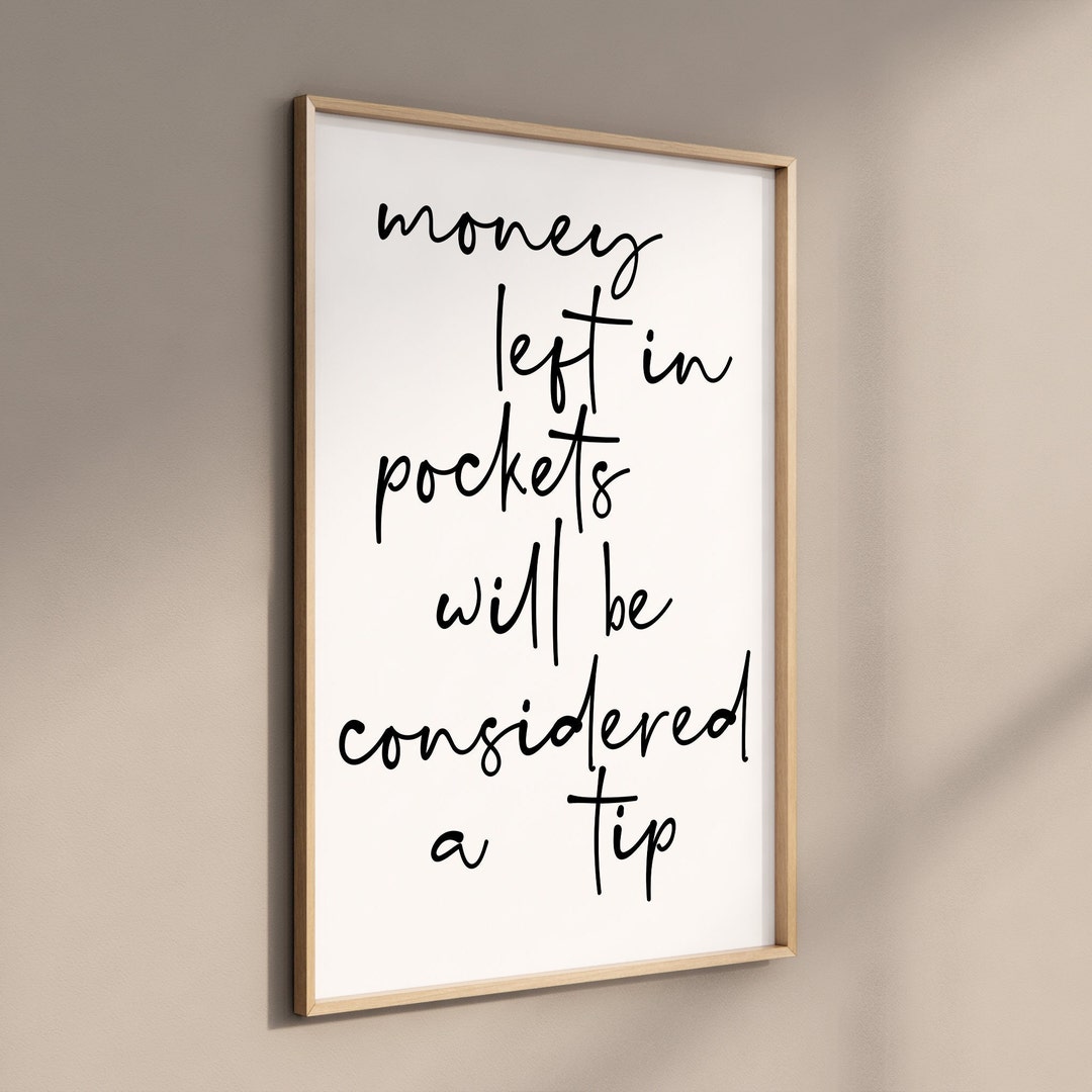 Laundry Quote Wall Art Print Perfect Decor for Washroom - Etsy