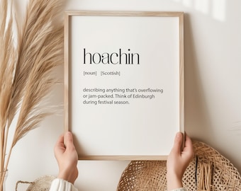 Scottish Word Prints