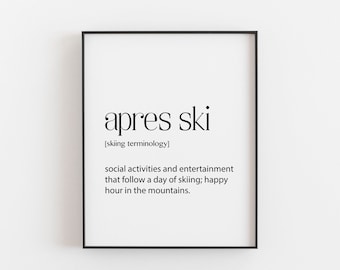 Ski Gift, Skier Gift, Apres Ski, Dump Definition, Printable Decor, Snowboarder Gift, Snowmobile Birthday, Snowboarder Print, Home
