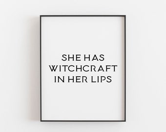 Fantasy and Gothic Print, Perfect for Witches and Wiccans, Gift for anyone with an interest in magic, A great addition of a gallery wall