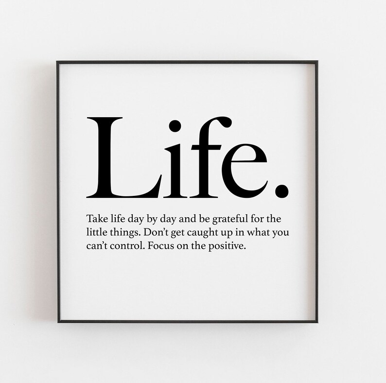 Inspirational Wall Art Home Decor New Home Housewarming Etsy UK