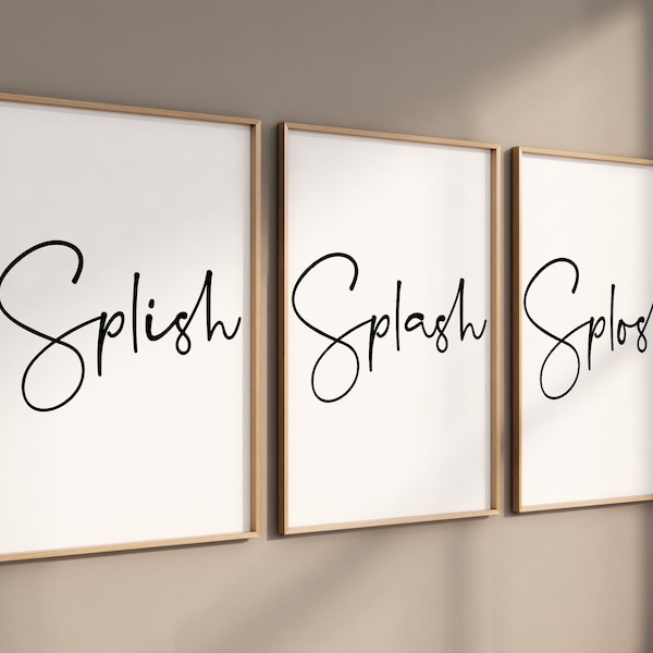 Bathroom Wall Art Etsy UK