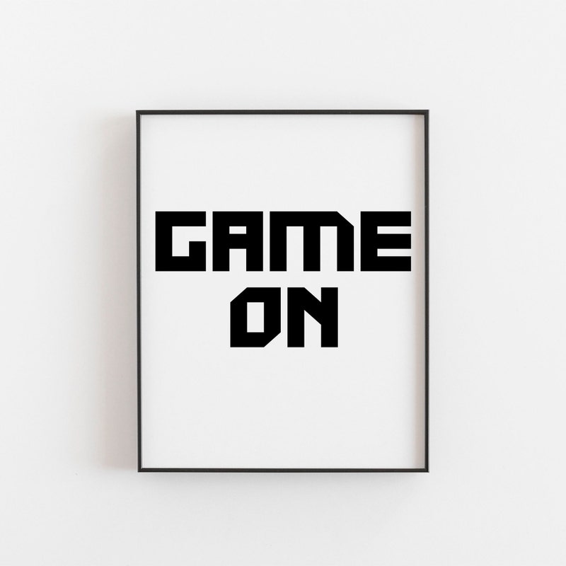 Gamer Wall Art - Etsy