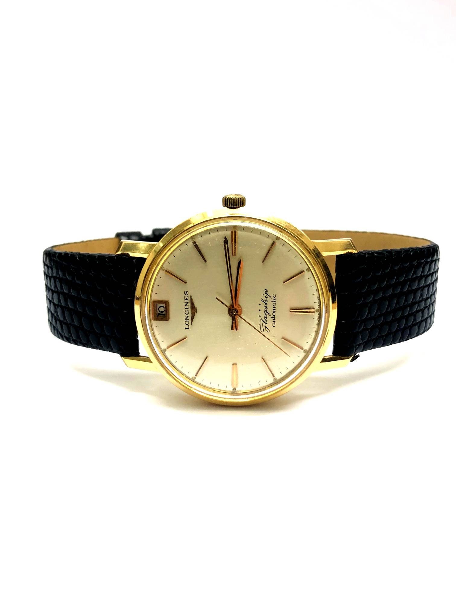 Longines Flagship 18ct Gold Automatic 