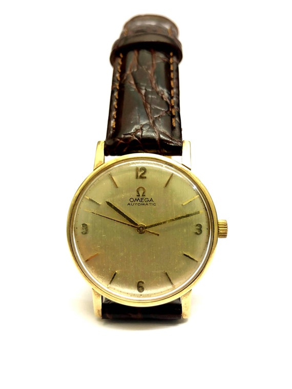Omega 9ct Gold Classic 1963 Automatic 