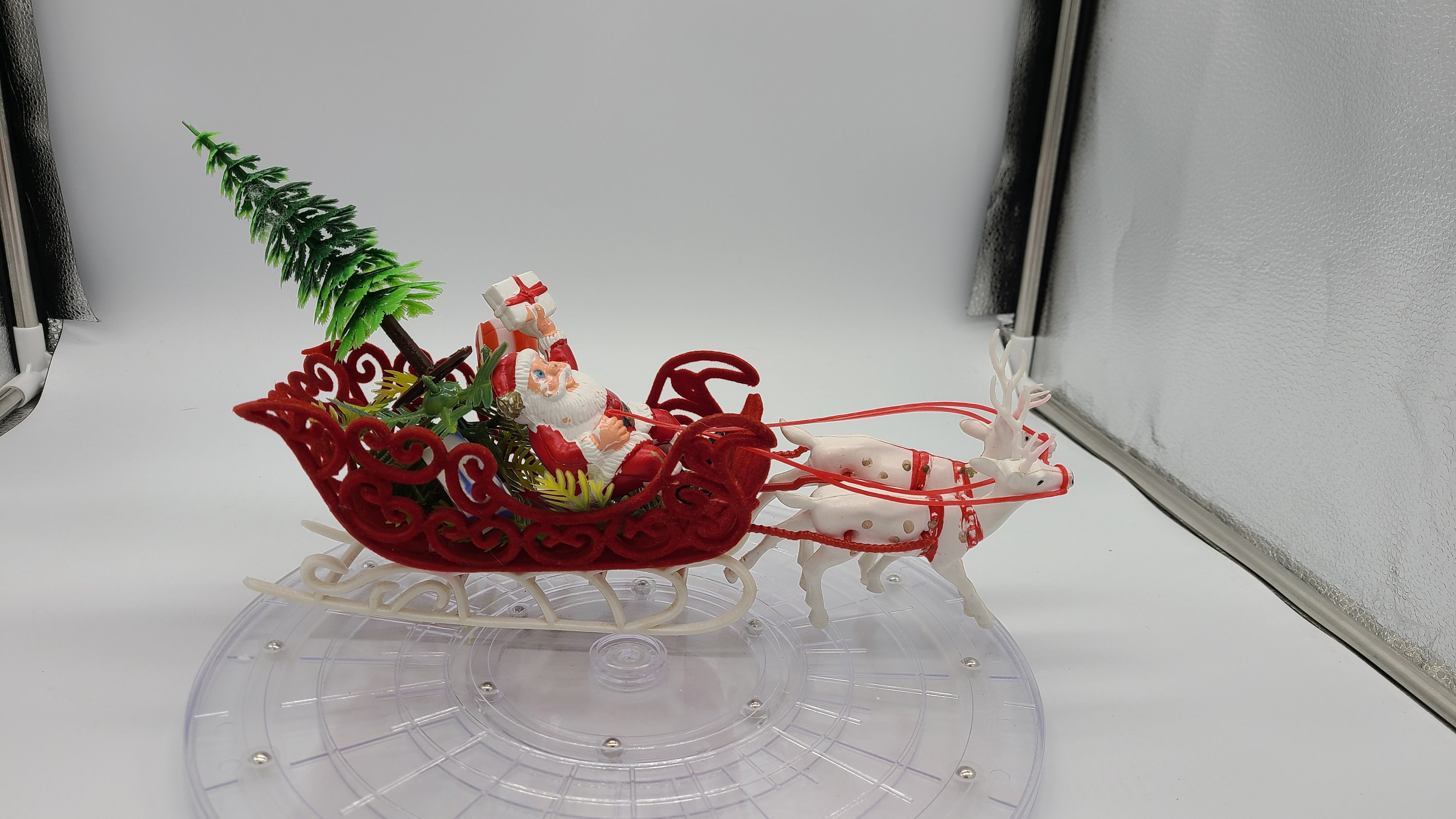 Bokep Terupdatevintage Blow Mold Santa Sleigh And Reindeer - d3rkdvp