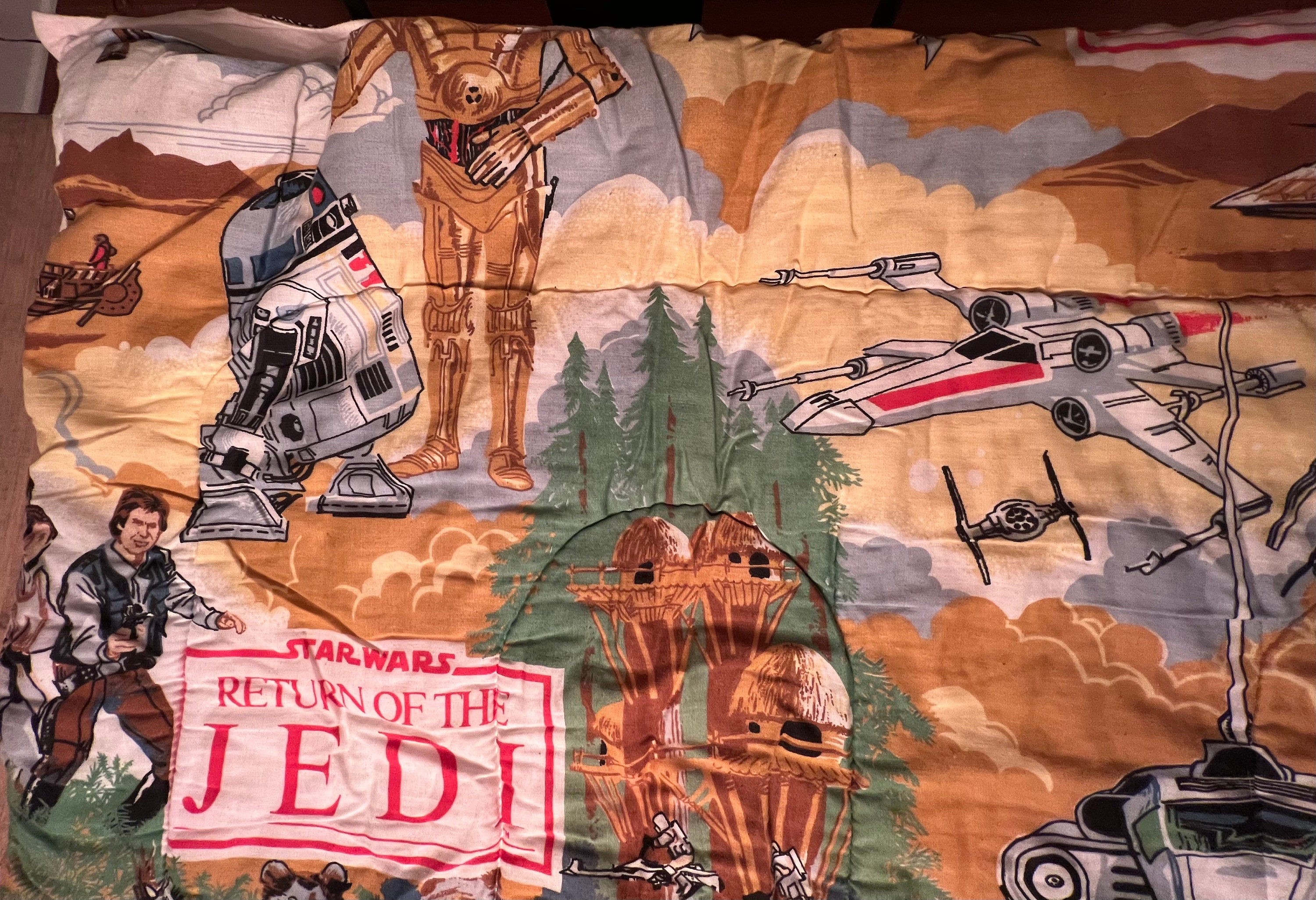 1983 Star Wars Return of the Jedi Sleeping Bag. - Etsy