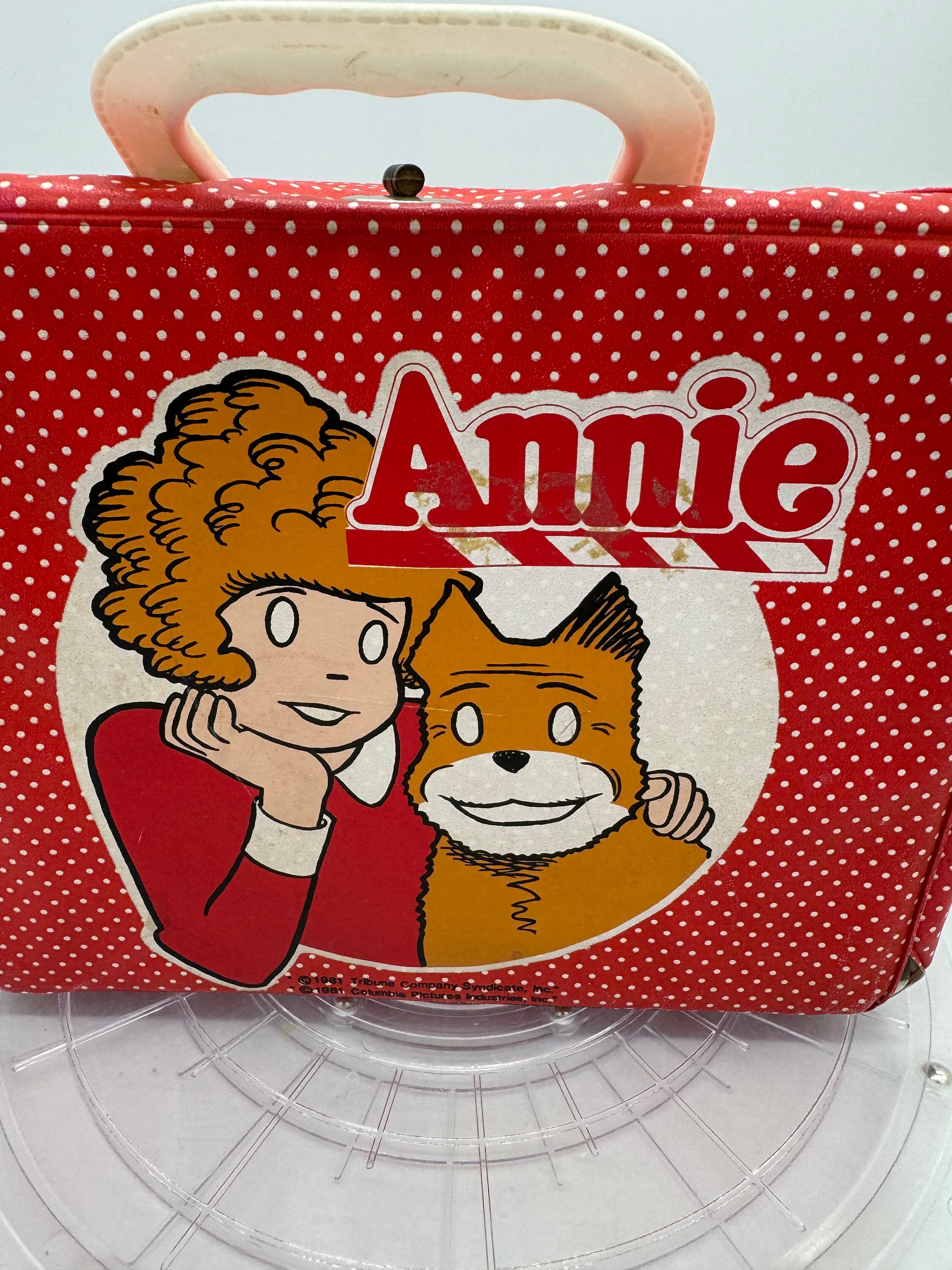 1980's Orphan Annie Vinyl Lunch Box. - Etsy