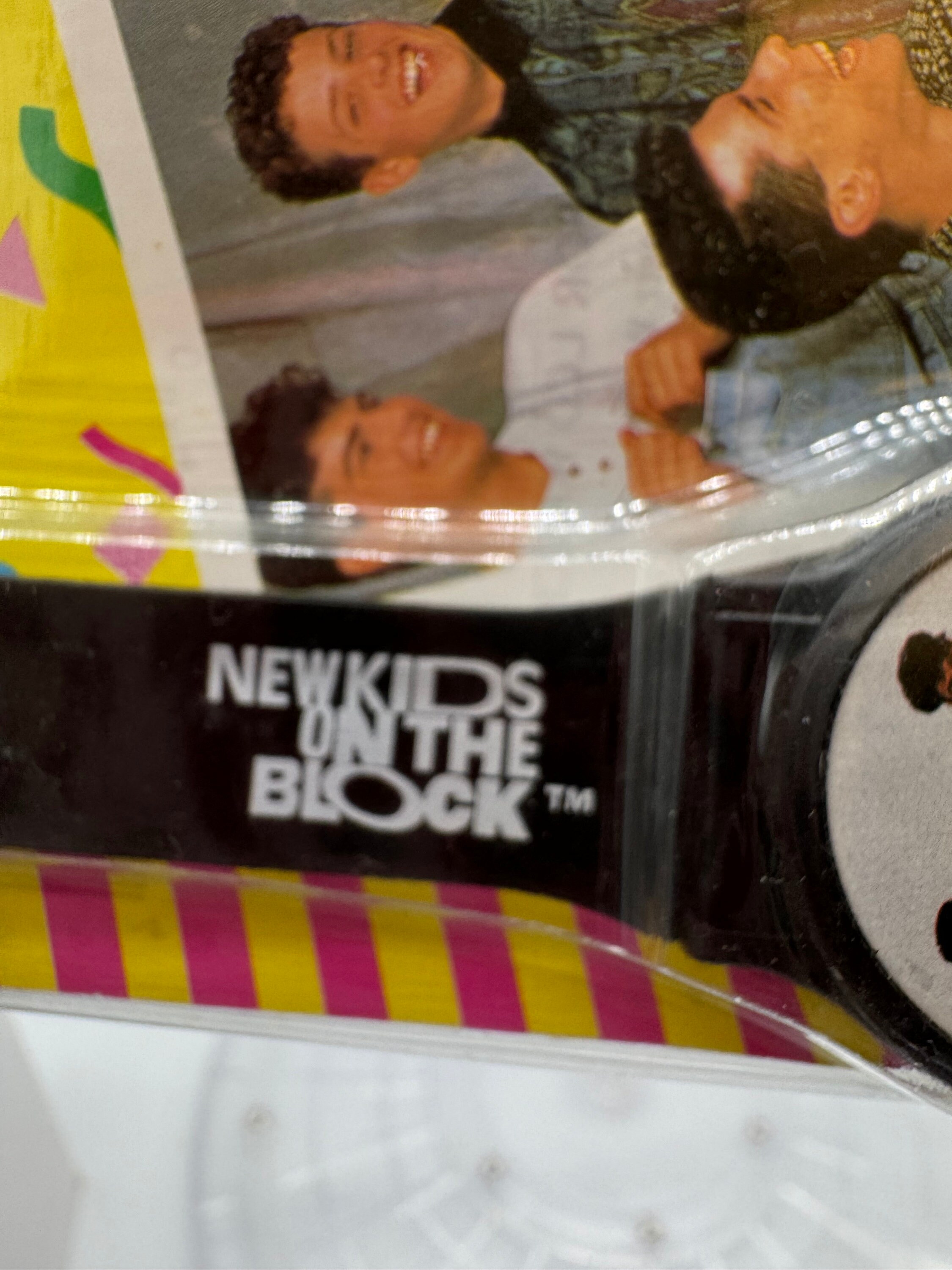 1990 Nelsonic New Kids on the Block Wrist Watch With Original