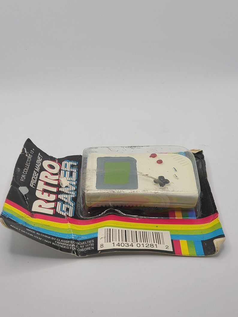 Vintage Nintendo Gameboy Refrigerator in Pack. Etsy