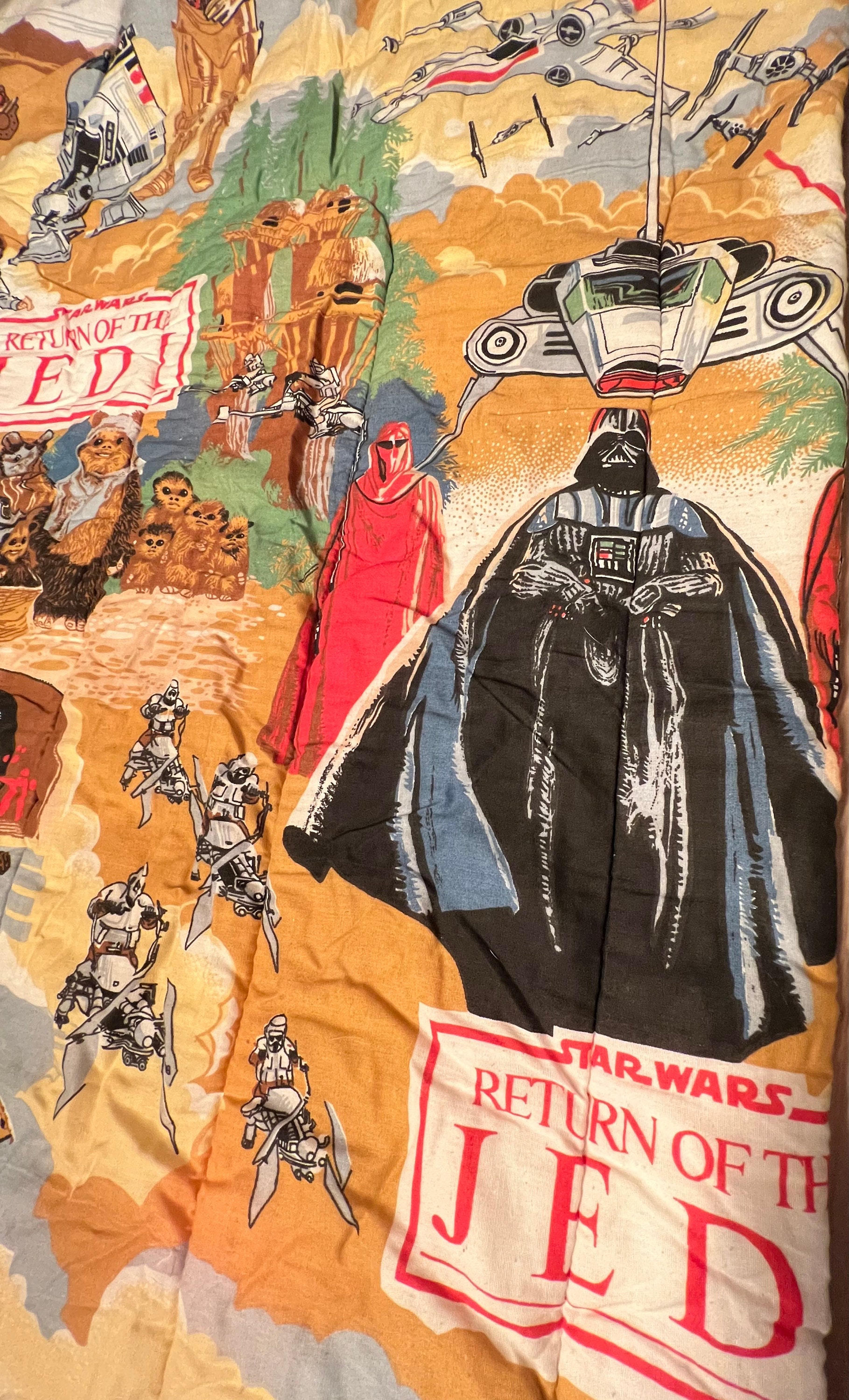 1983 Star Wars Return of the Jedi Sleeping Bag. - Etsy