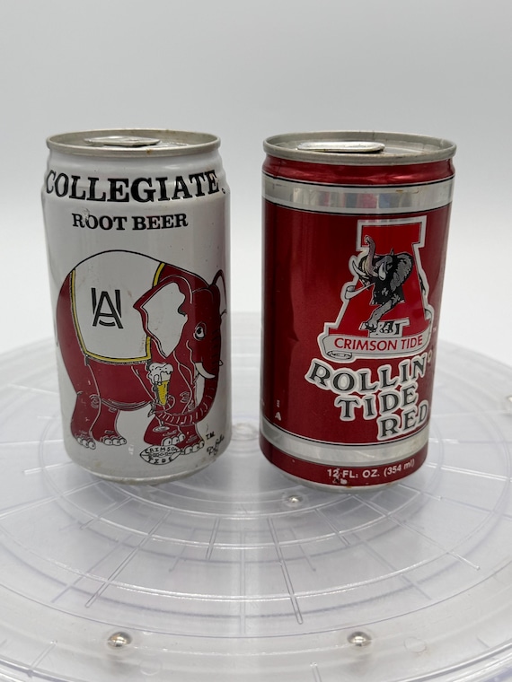 Vintage University of Alabama Collegiate Root Beer Can With Rare