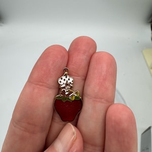 1980’s Strawberry Shortcake Enamel Pendant Sold Separately!
