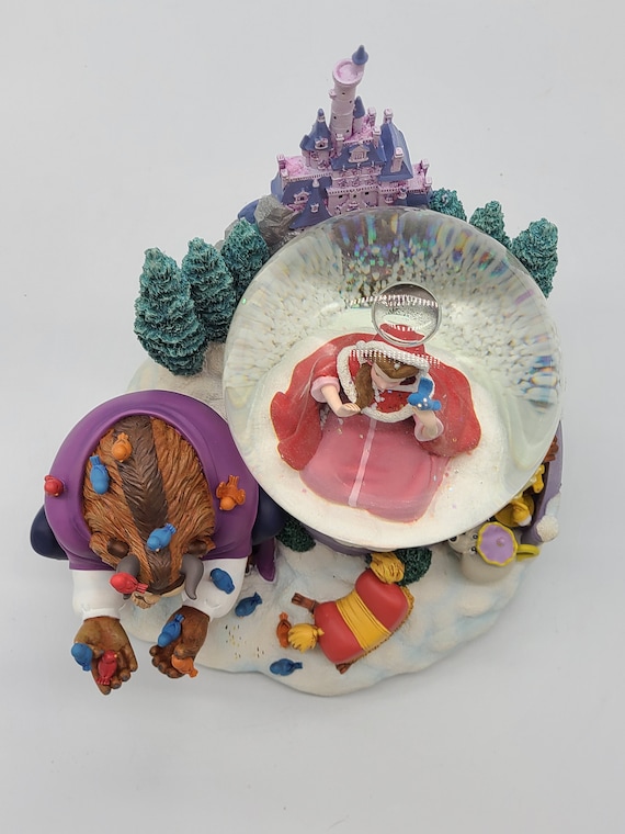 beauty and the beast スノードーム Disney レア 人気 beauty and the beast スノードーム Disney レア 人気 Amazon.co