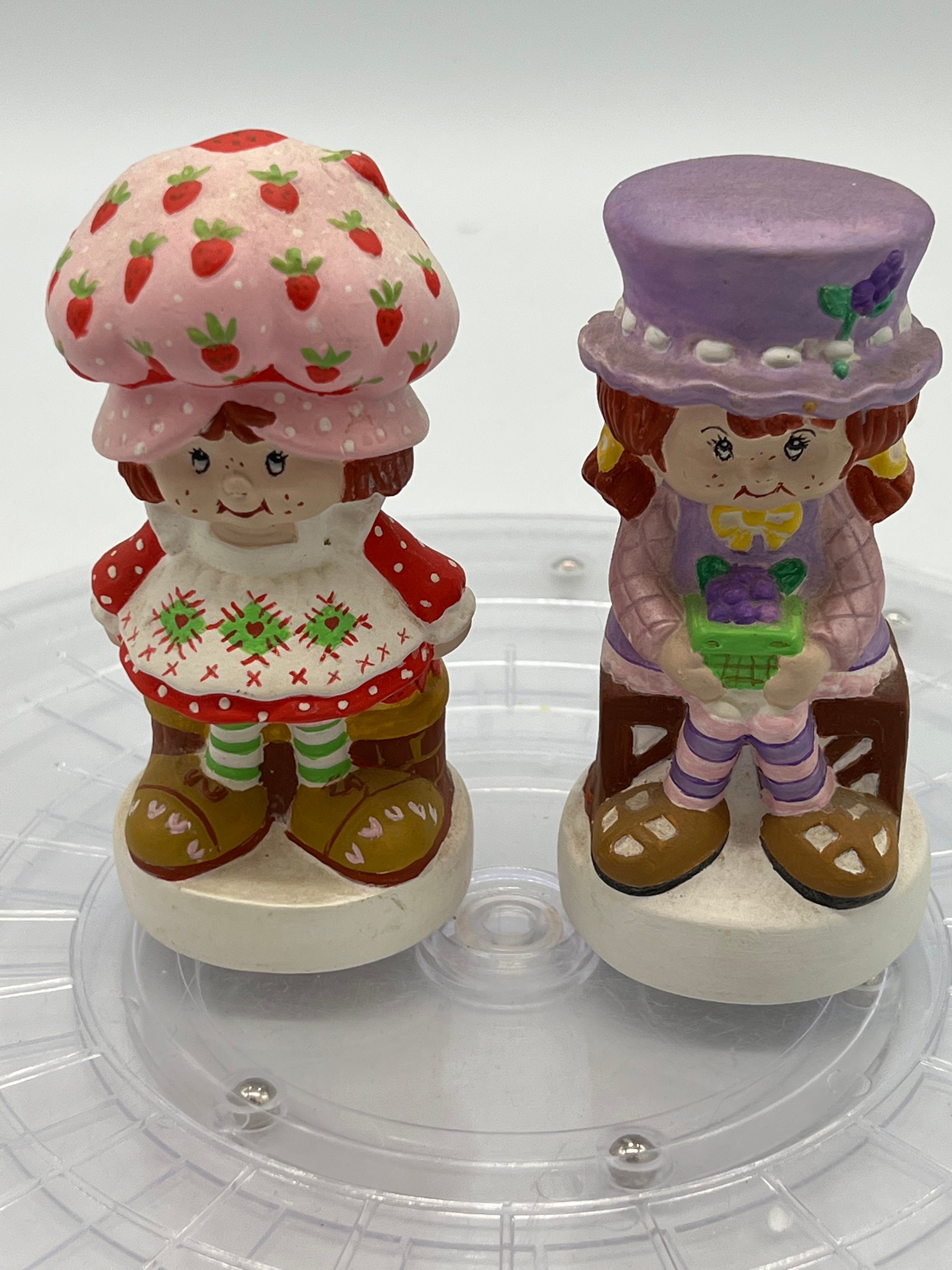 Vintage Strawberry Shortcake and Blueberry Muffin Hand Painted