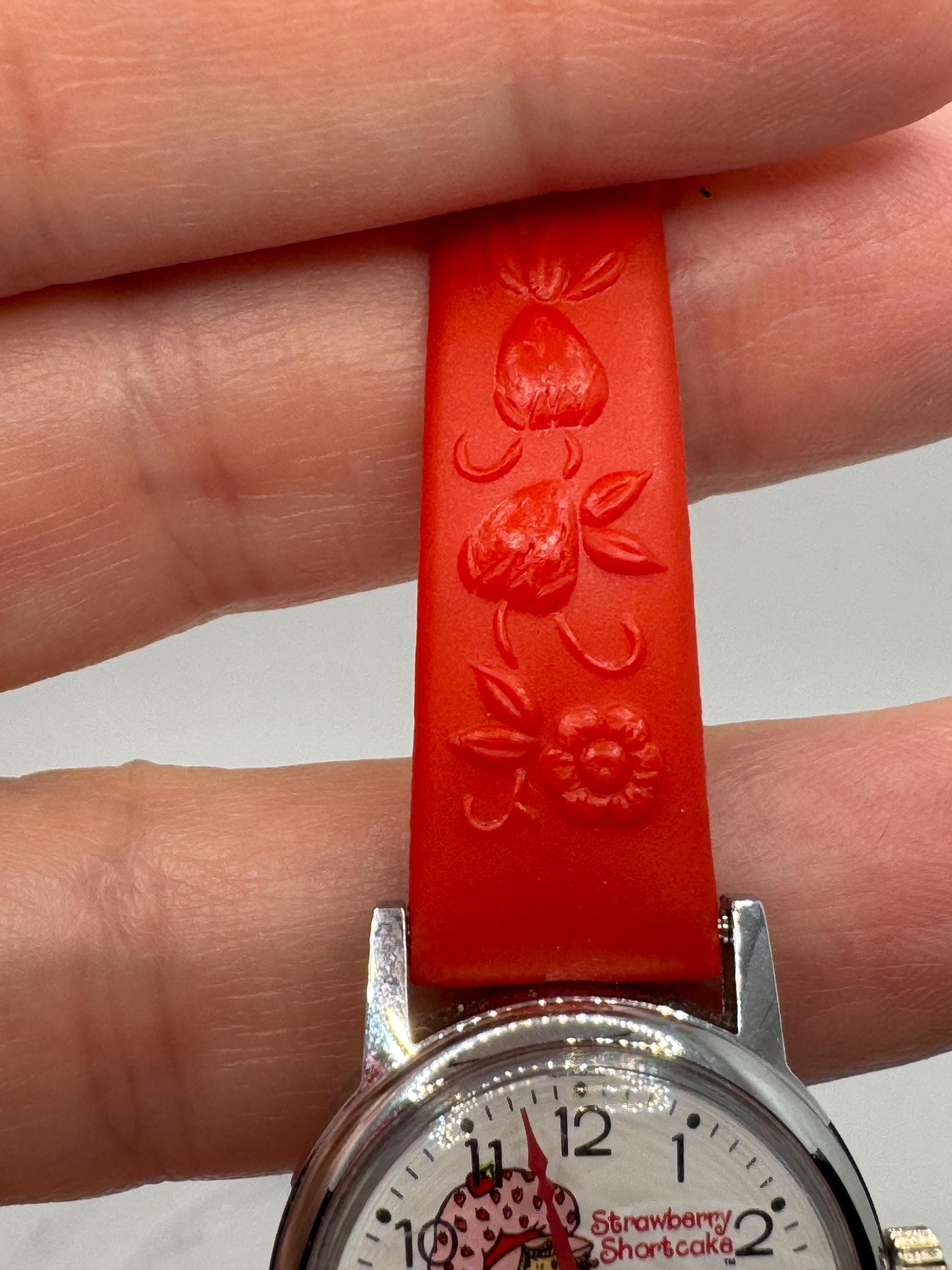 ?SURER RARE?Strawberry shortcake Watch Strawberry - ??? Vintage Strawberry Shortcake watch with  main image 4