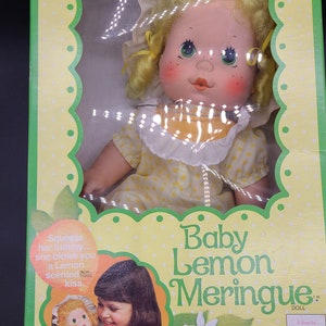 Strawberry Kenner Lemon Meringue Blow Kiss Baby with Original Box!