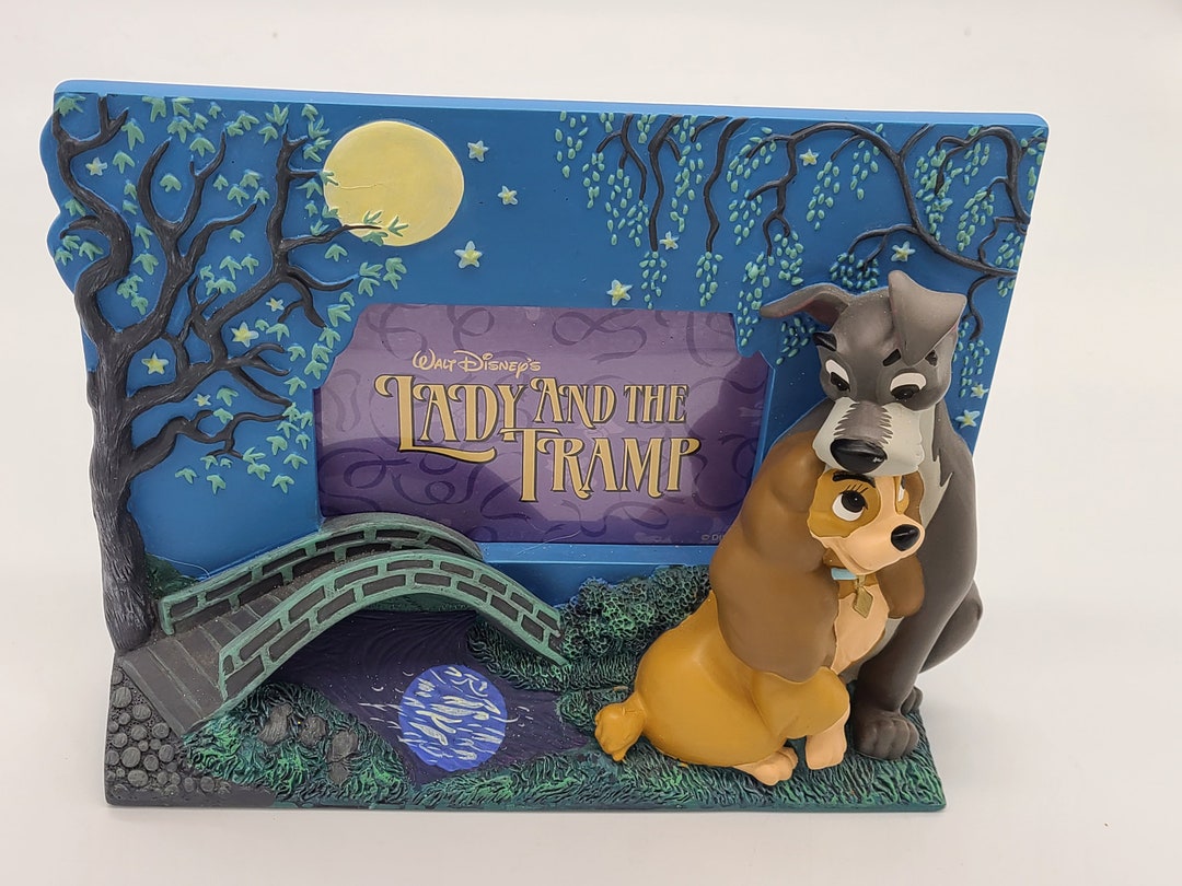 Vintage Disney's Lady and the Tramp 3D Picture Frame. - Etsy