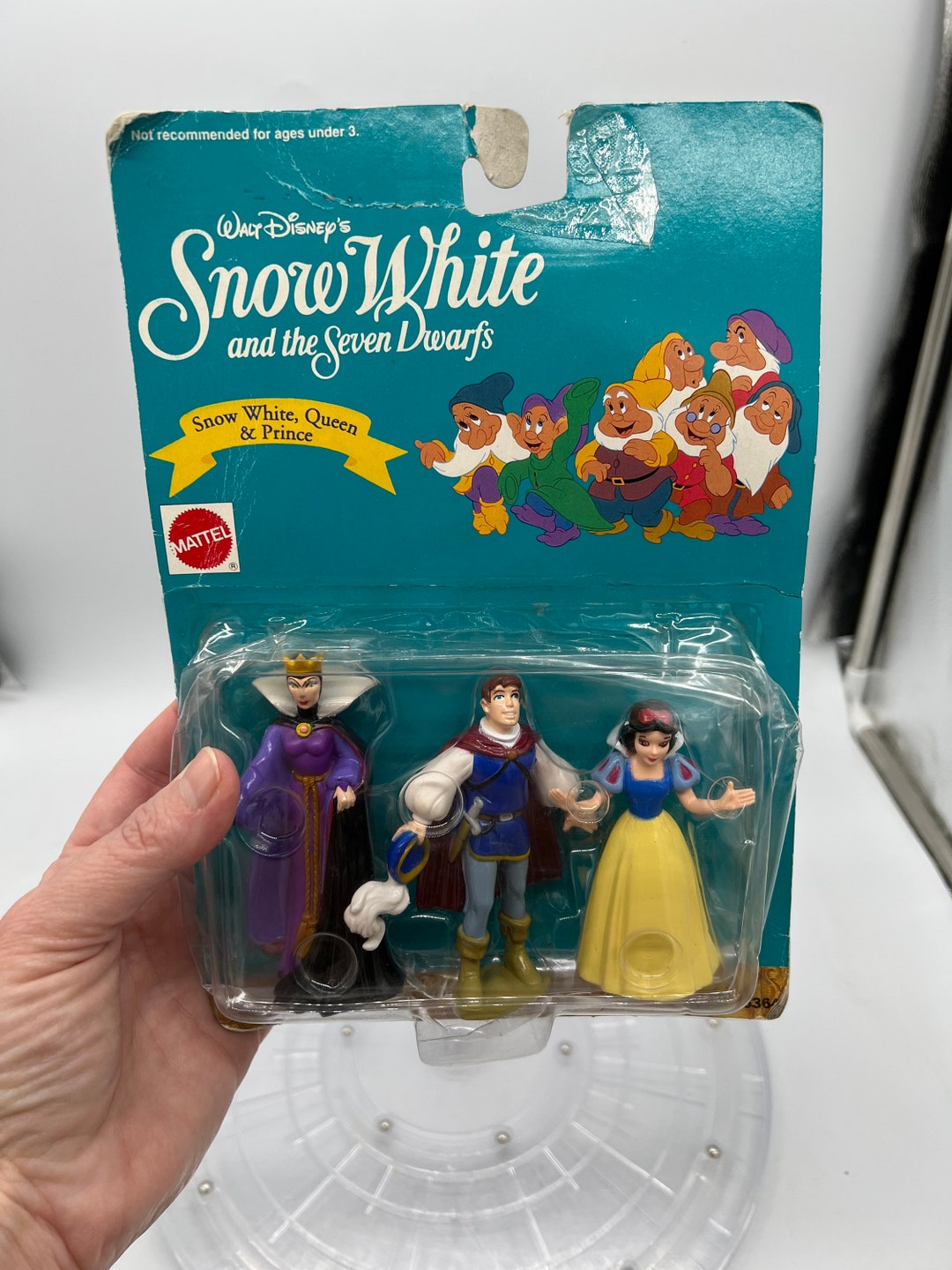 Vintage Disney's Snow White and the Seven Dwarfs Action Toys in
