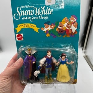 Vintage Disney’s Snow White and the Seven Dwarfs Action Toys in original pack!