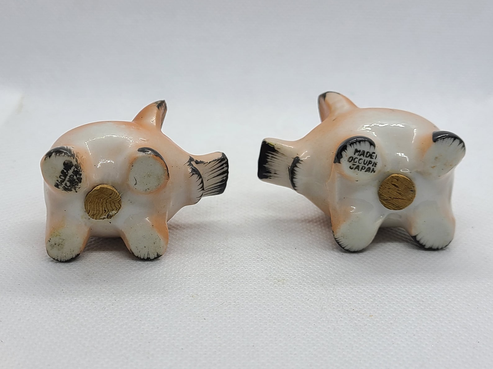 Vintage Mini Pink Pig Made in Occupied Japan Salt and Pepper Etsy