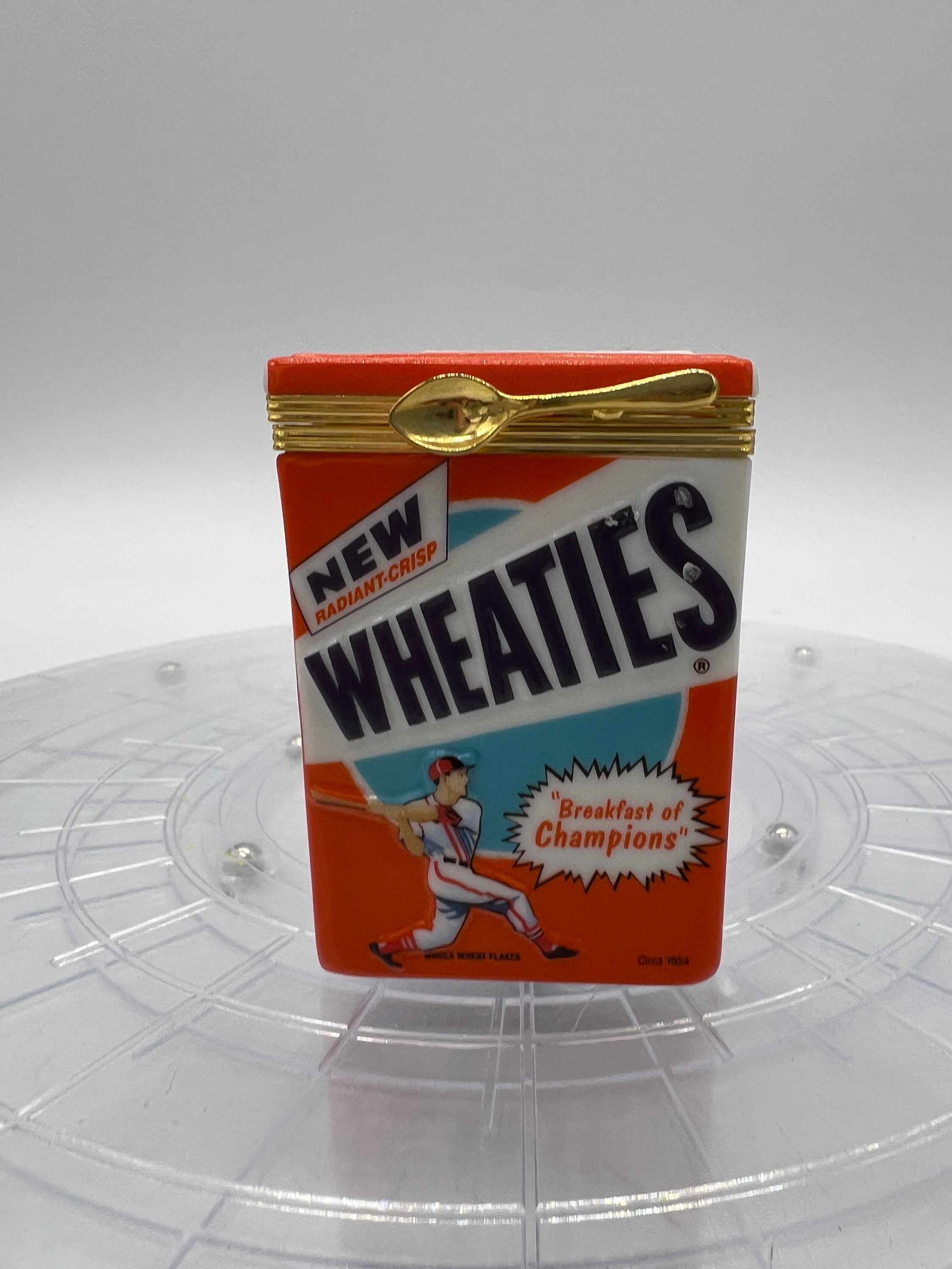 1938 Vintage Wheaties Cereal Box Shortstop Play It Right 