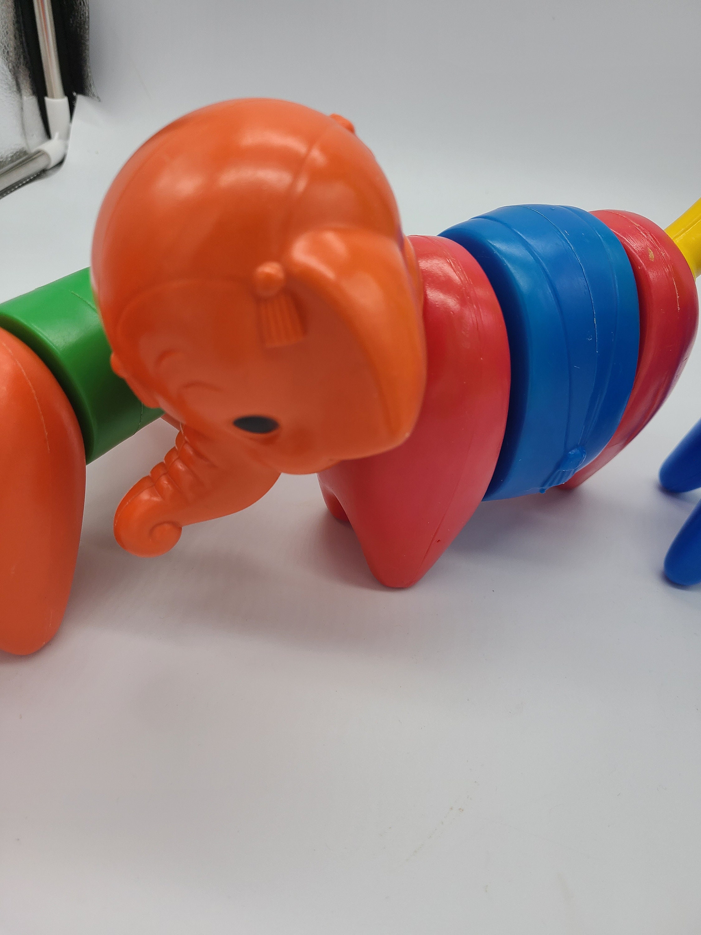 Vintage Lot of Tupperware Animals. Dog Elephant and Giraffe. Etsy