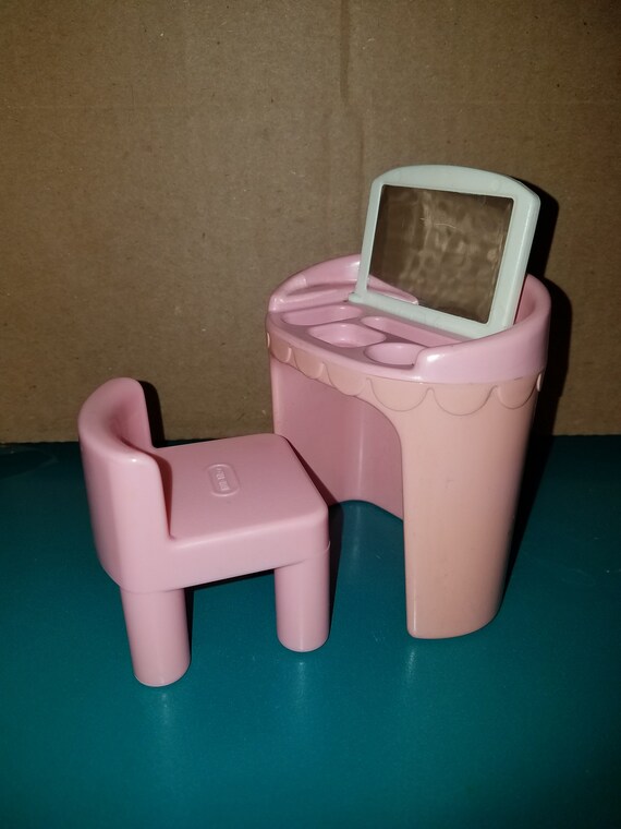 Vintage Little Tikes 1980 S Dollhouse Size Classic Pink Etsy