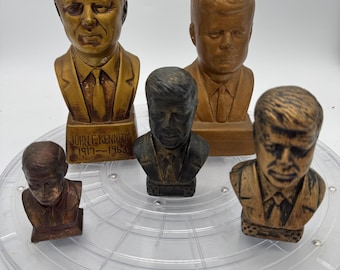 Vintage John F. Kennedy Metallguss Büsten separat erhältlich!