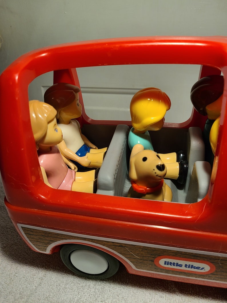 Vintage Little Tikes dollhouse Family Mini Van. Collectable Etsy
