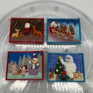Rudolph The Red Nose Reindeer Island of Misfit Toys Refrigerator Magnets! Sold Separately!