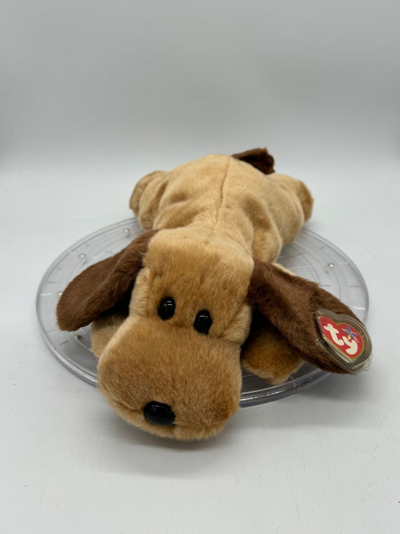 1998 TY Beanie Buddy Bones the Dog With Hang Tag and Tush Tag. New Old Stock Etsy Denmark
