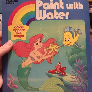 The Little Mermaid: Paint with Water The Little Mermaid: Paint with Water