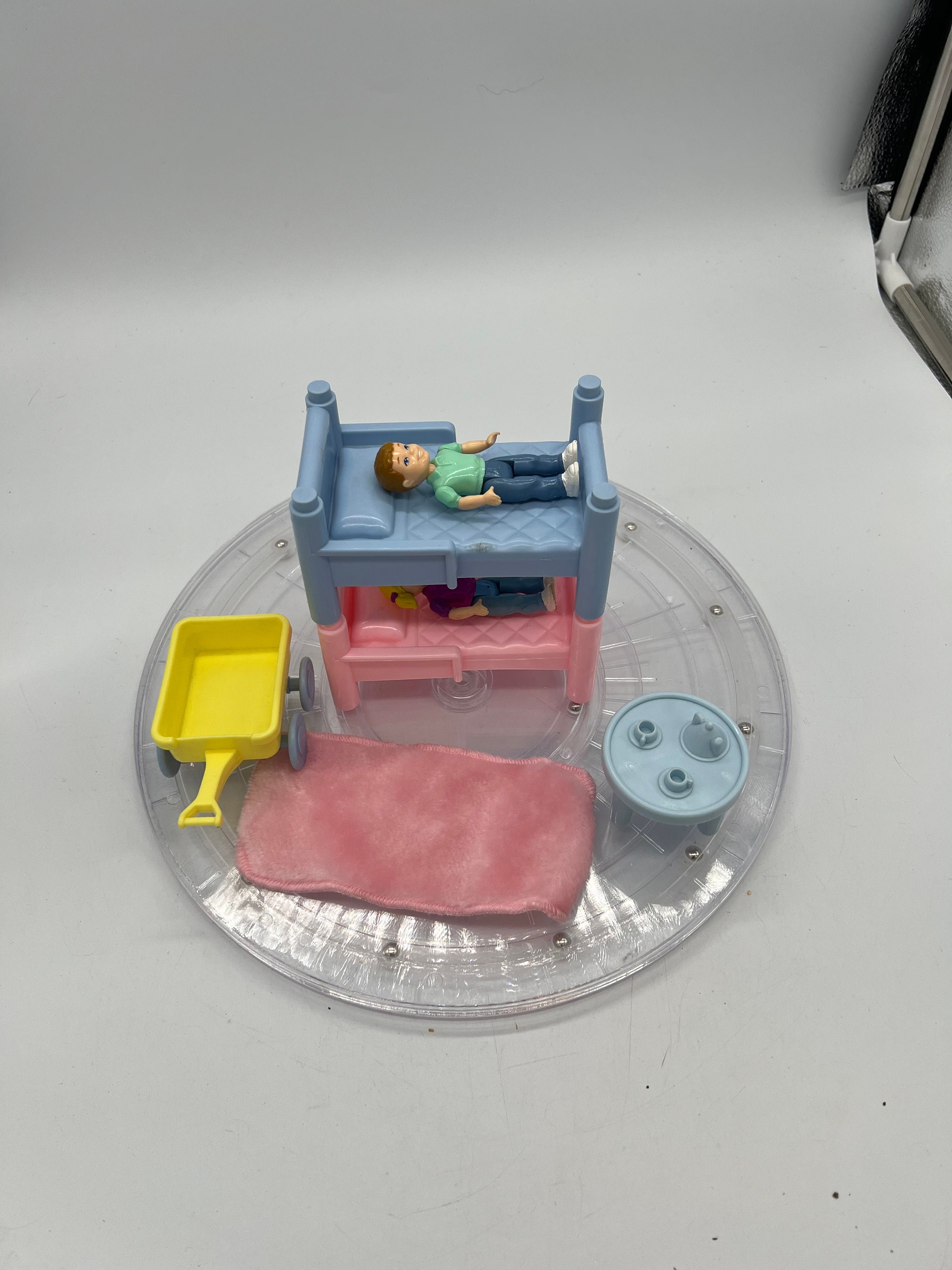 vintage-1990s-playskool-kids-room-bunk-beds-wagon-tea-set-etsy